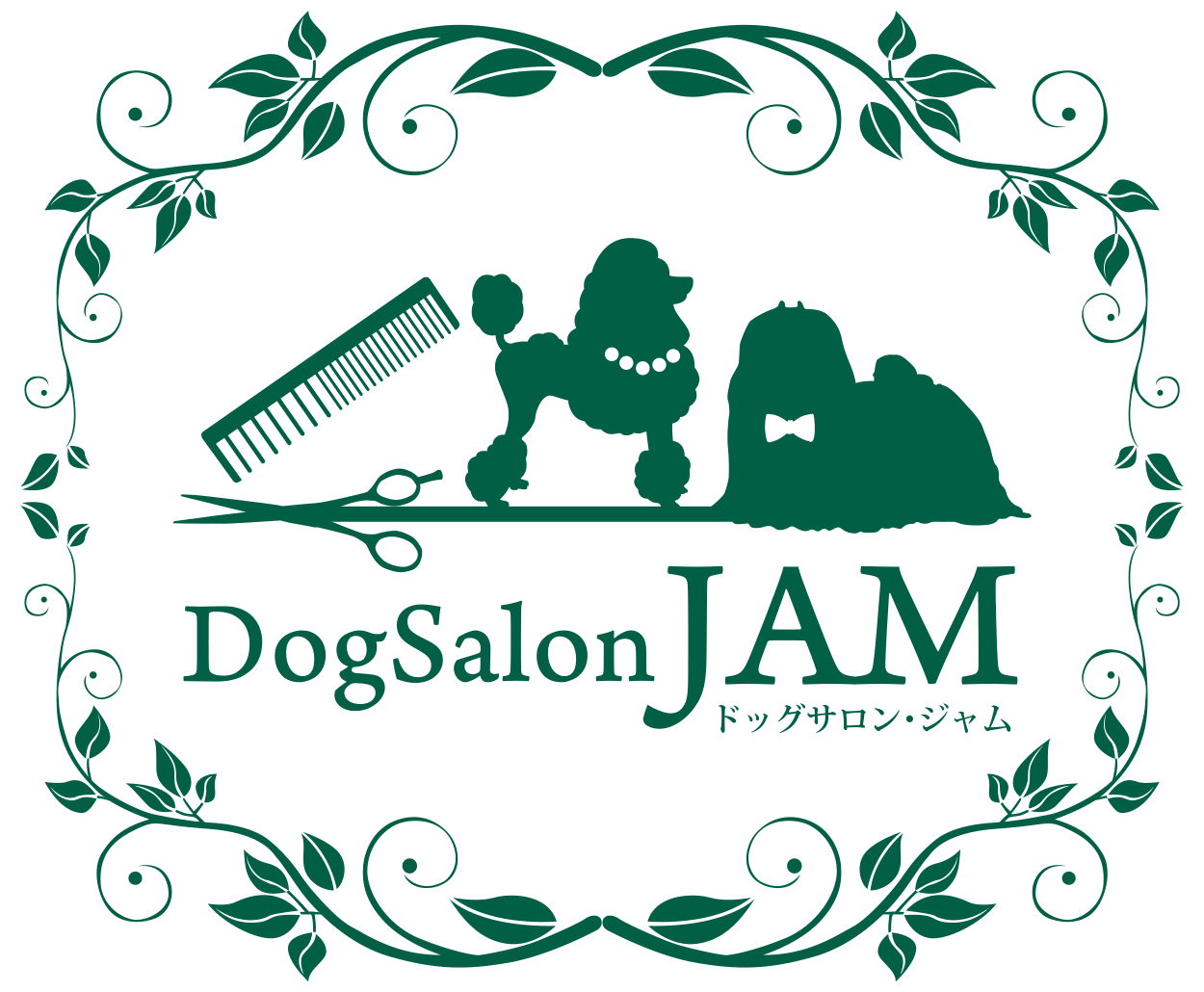 DogSalonJAM_ロゴ